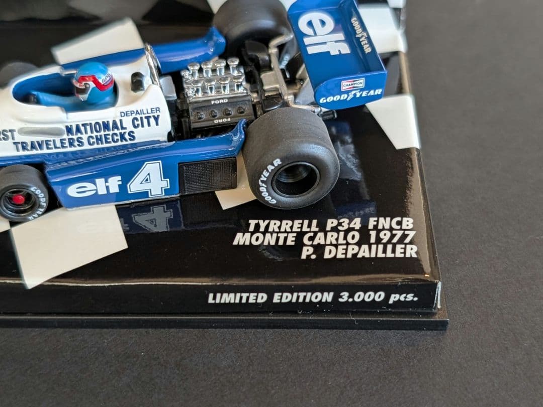 ミニチャンプス 1/43 Tyrrell P34 FNCB 1977 #4