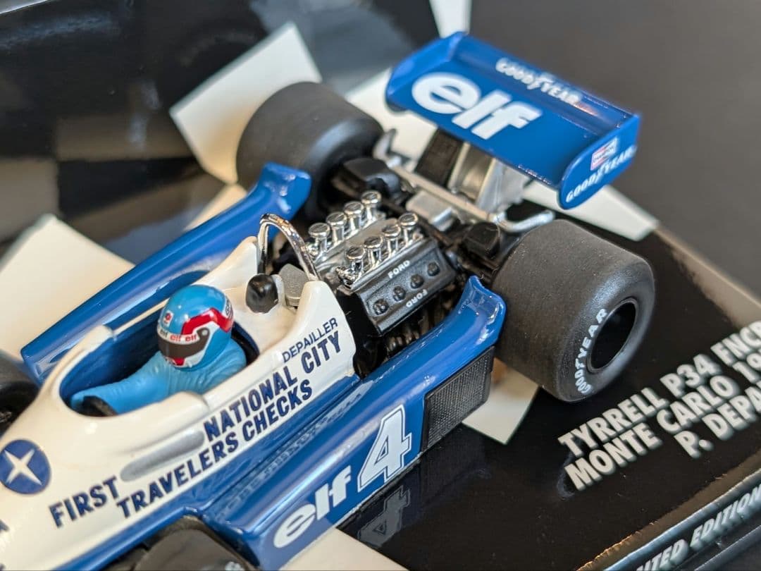 ミニチャンプス 1/43 Tyrrell P34 FNCB 1977 #4
