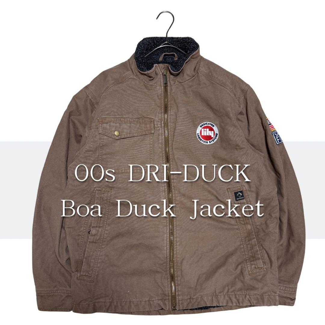 00s DRI-DUCK ボア USAダックジャケット 短丈フェード デトロイト