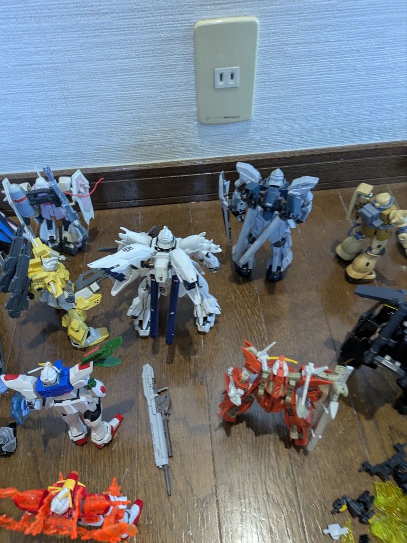 プラモデル ガンダム　ガンプラ　HG ビルド系　他ジャンク　武器　完成品