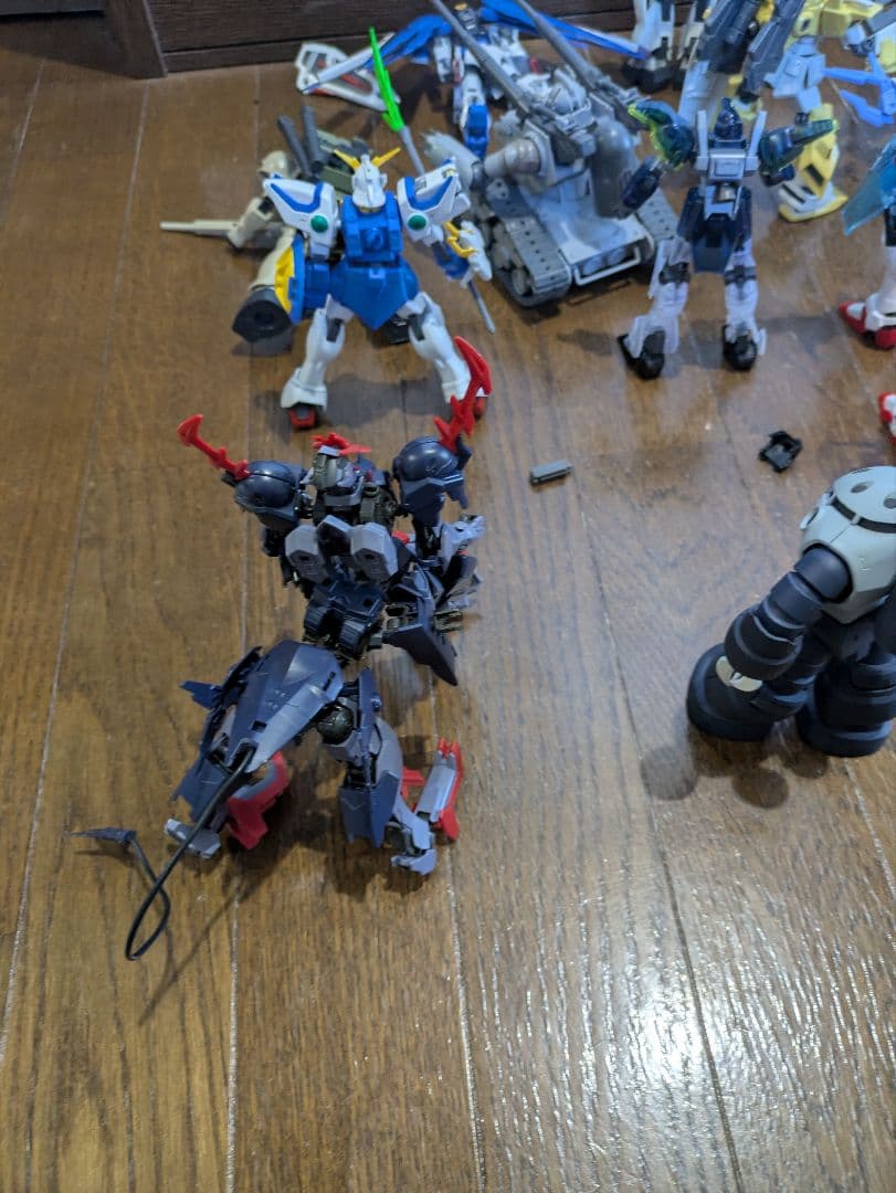 プラモデル ガンダム　ガンプラ　HG ビルド系　他ジャンク　武器　完成品