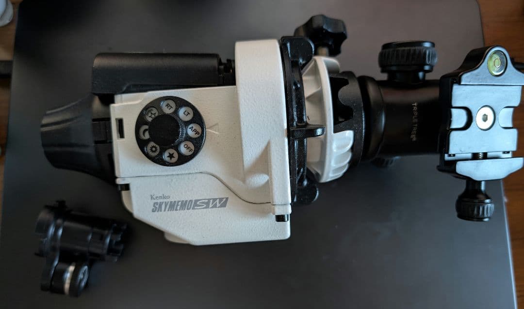 ポータブル赤道儀（ケンコースカイメモS 、微動雲台、BEIKEカメラ雲台