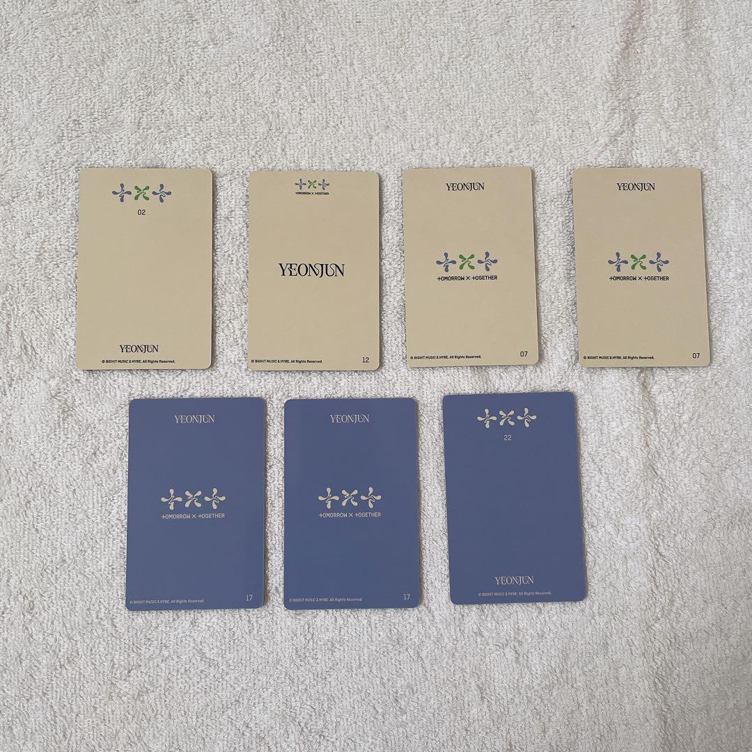 TXT ファンチュン ヨンジュン 6点セット TOMORROW X TOGETHER