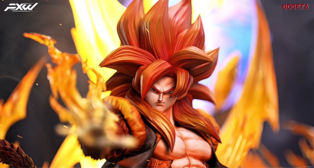 ドラゴンボールGT　ゴジータスーパーサイヤ人4　ガレージキッド　フィギュア