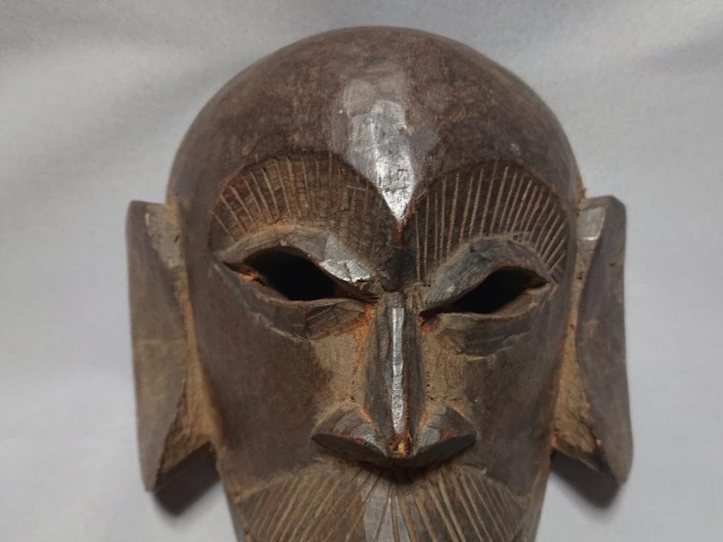 93 コレクター収集品 （primitive art） アフリカ マスク