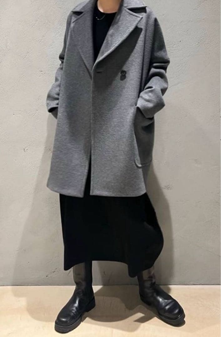 ✨極美品✨ Curensology グレー コクーンチェスターコート