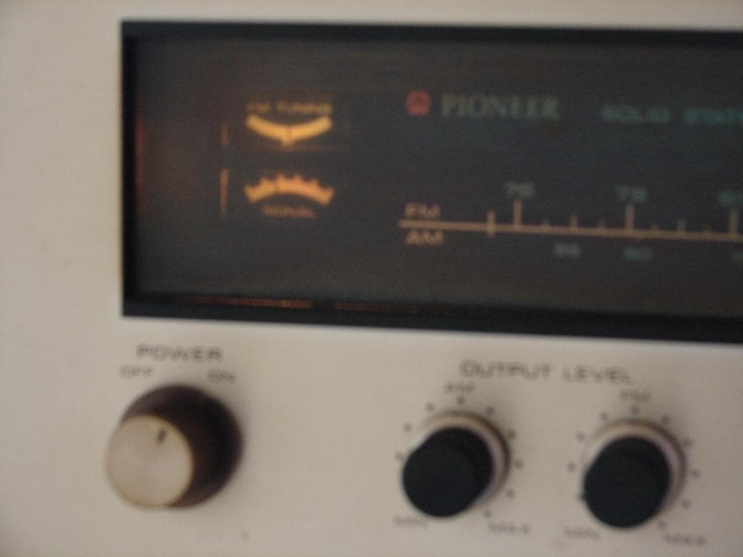 Pioneer Stereo Tuner TX-90（製造番号：QB 6285）