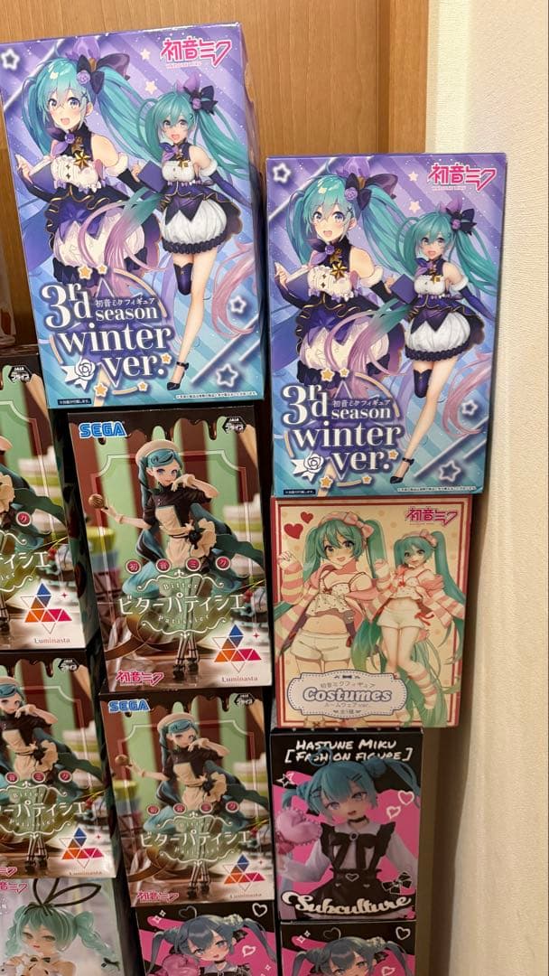 初音ミク フィギュア 33体セット 未開封 まとめ売り　MPS1