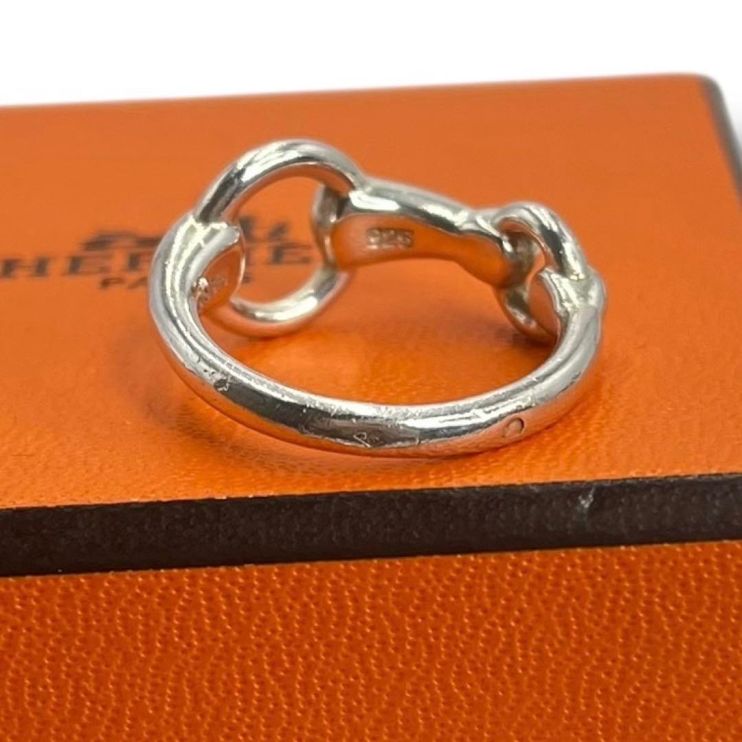 美品 HERMES エルメス ホースビット リング シルバー925 12号 希少