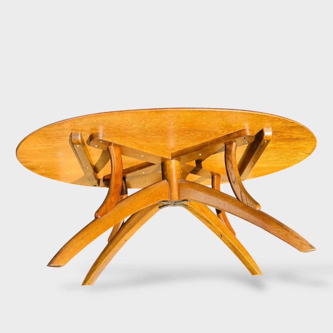 カリモク家具 Chitano（チターノ) 楕円形ローテーブル カリモク家具