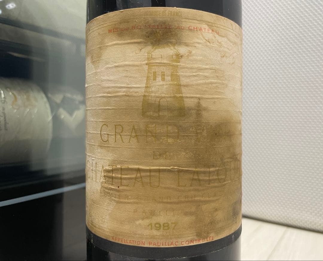 セラー保管】 シャトー・ラトゥール 1987 ボルドー メドック格付け 1級