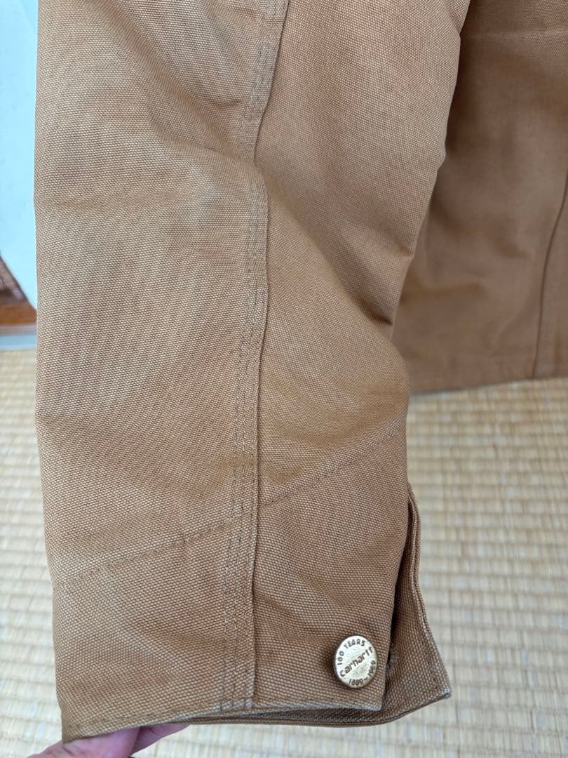 ［中澤商店］Carhartt フード付きジャケットブラウン100years