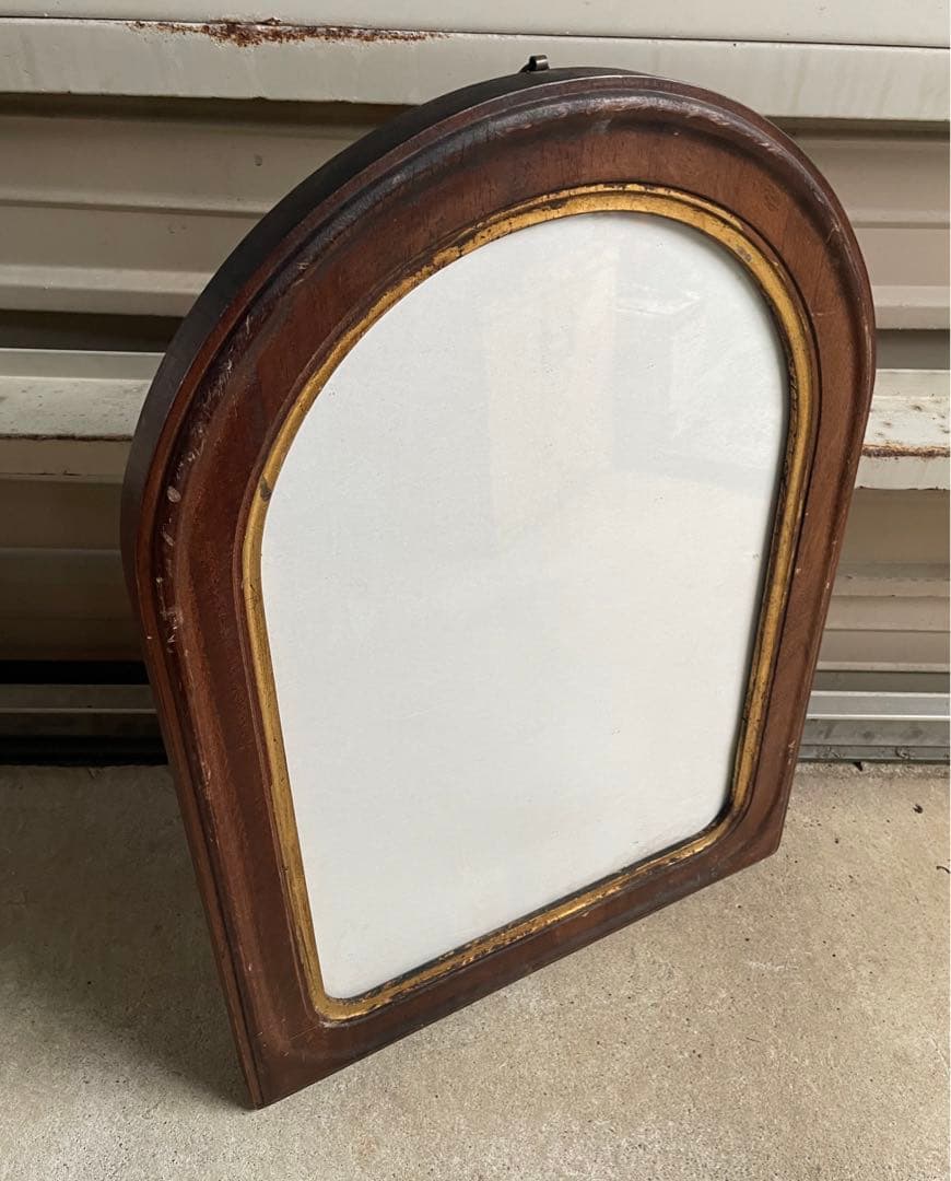 ビンテージ/イタリア製/ウッドフレーム/額縁/金縁/壁掛け/店舗什器