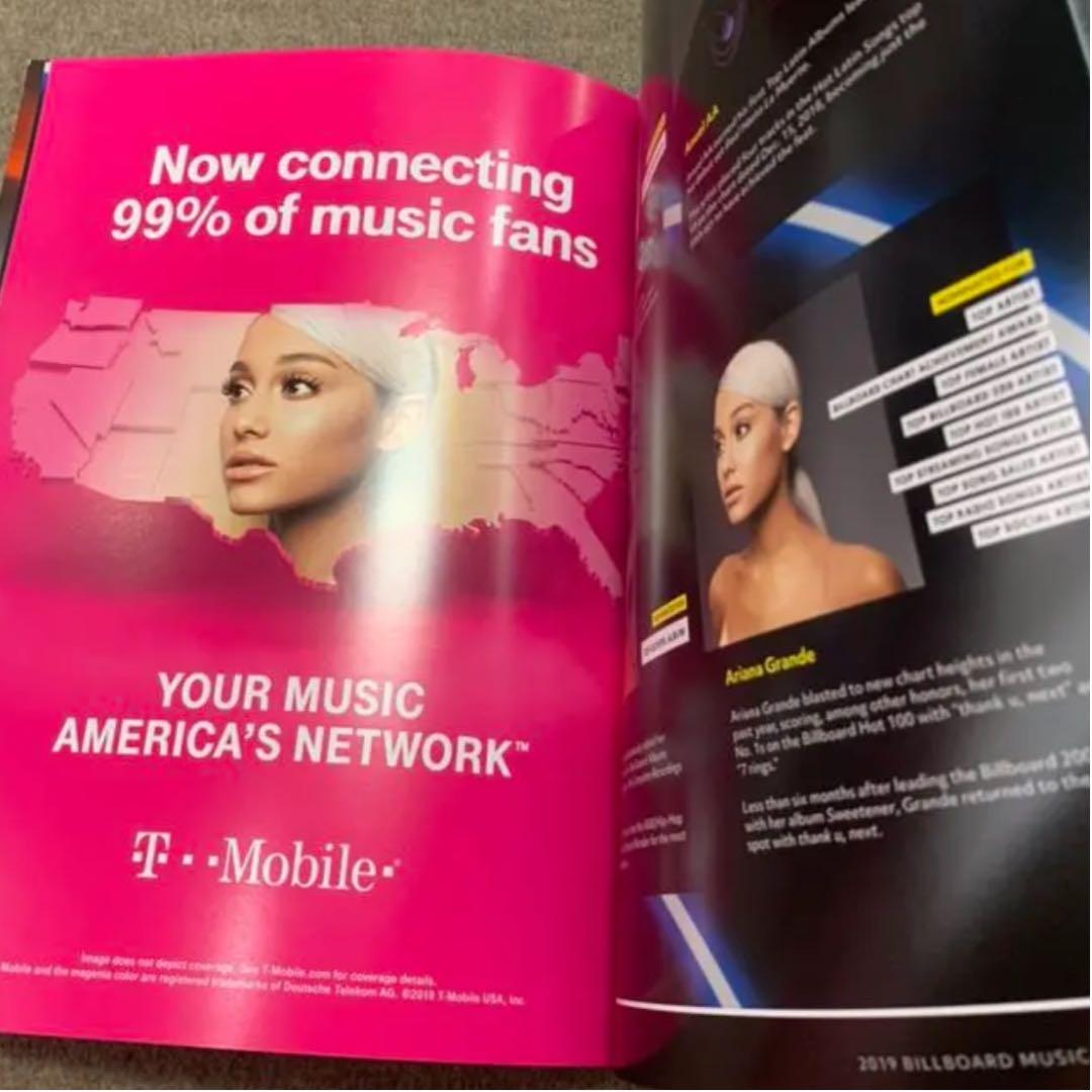 新品未使用］ビルボードミュージックアワード2019 パンフレット