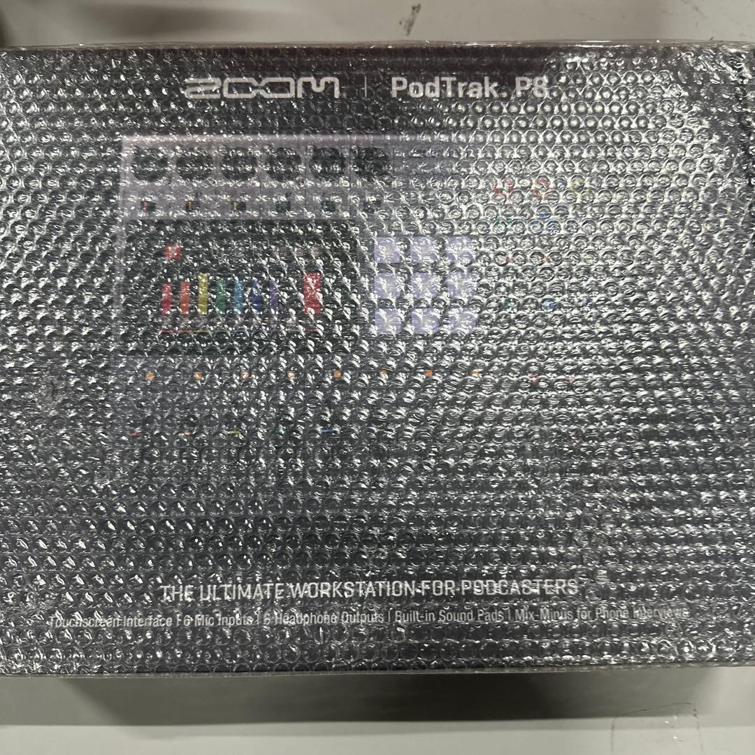 ZOOM ズーム P8 ポッドキャストレコーダー 6XLRマイク入力 ミックス