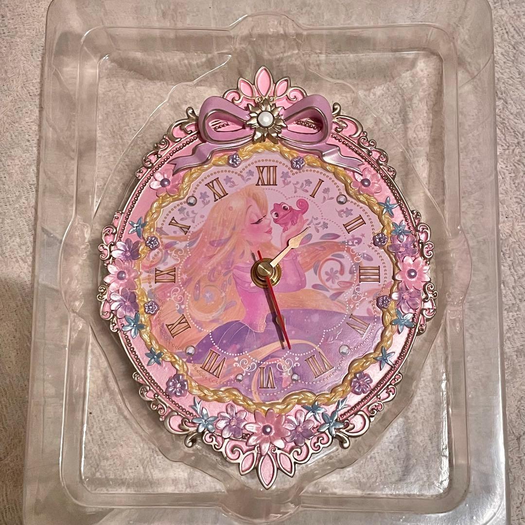 ディズニーストア ラプンツェル時計 壁掛け 置き時計アクセサリー