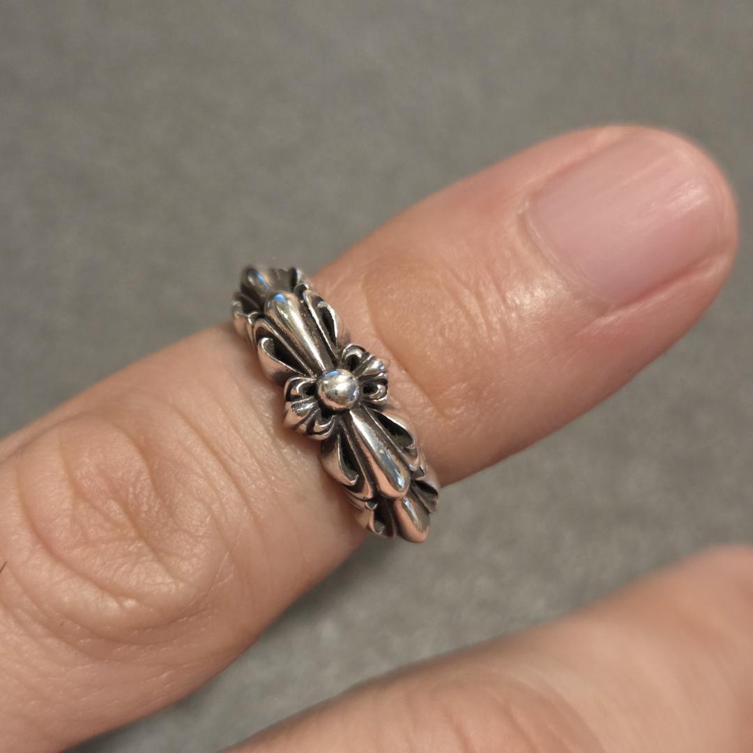 Chrome Hearts ベビークラシック ダブル フローラル クロス JP4