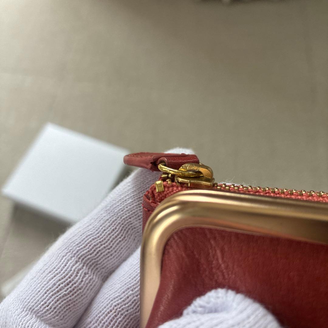 ダコタ財布 がま口 折り財布 二つ折り財布 ジェム パワーストーン