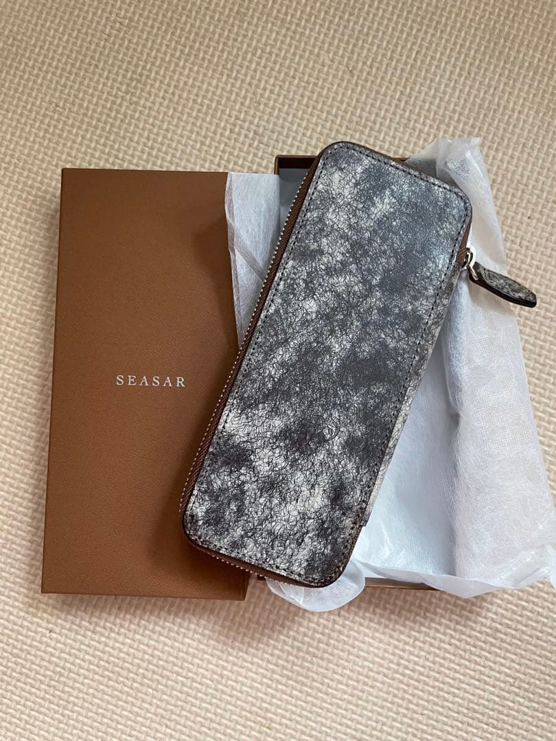 SEASER Duct ペンケースマルゴーフォグ カスターニャ