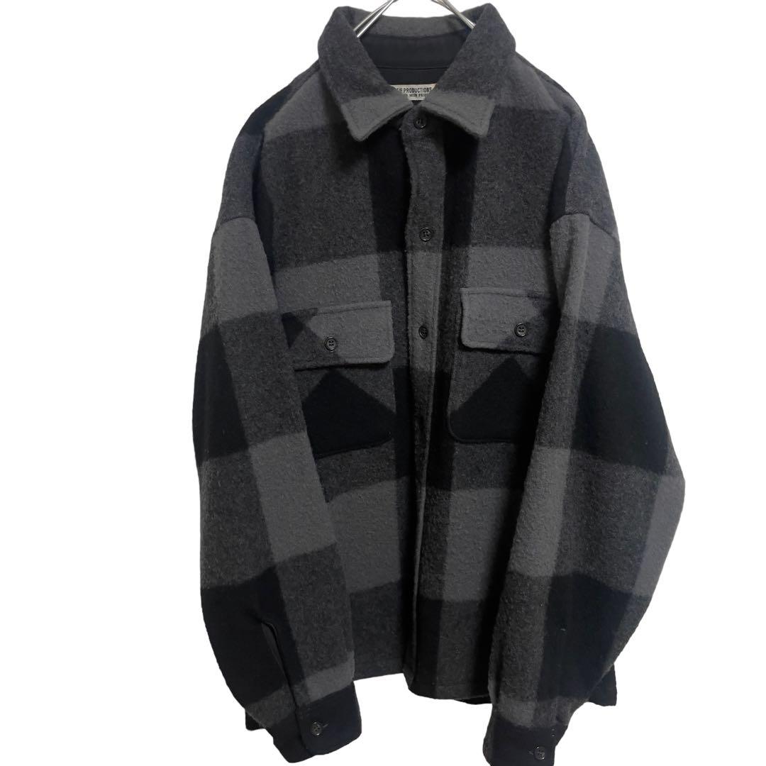 COOTIE バッファローチェックCPOジャケット
