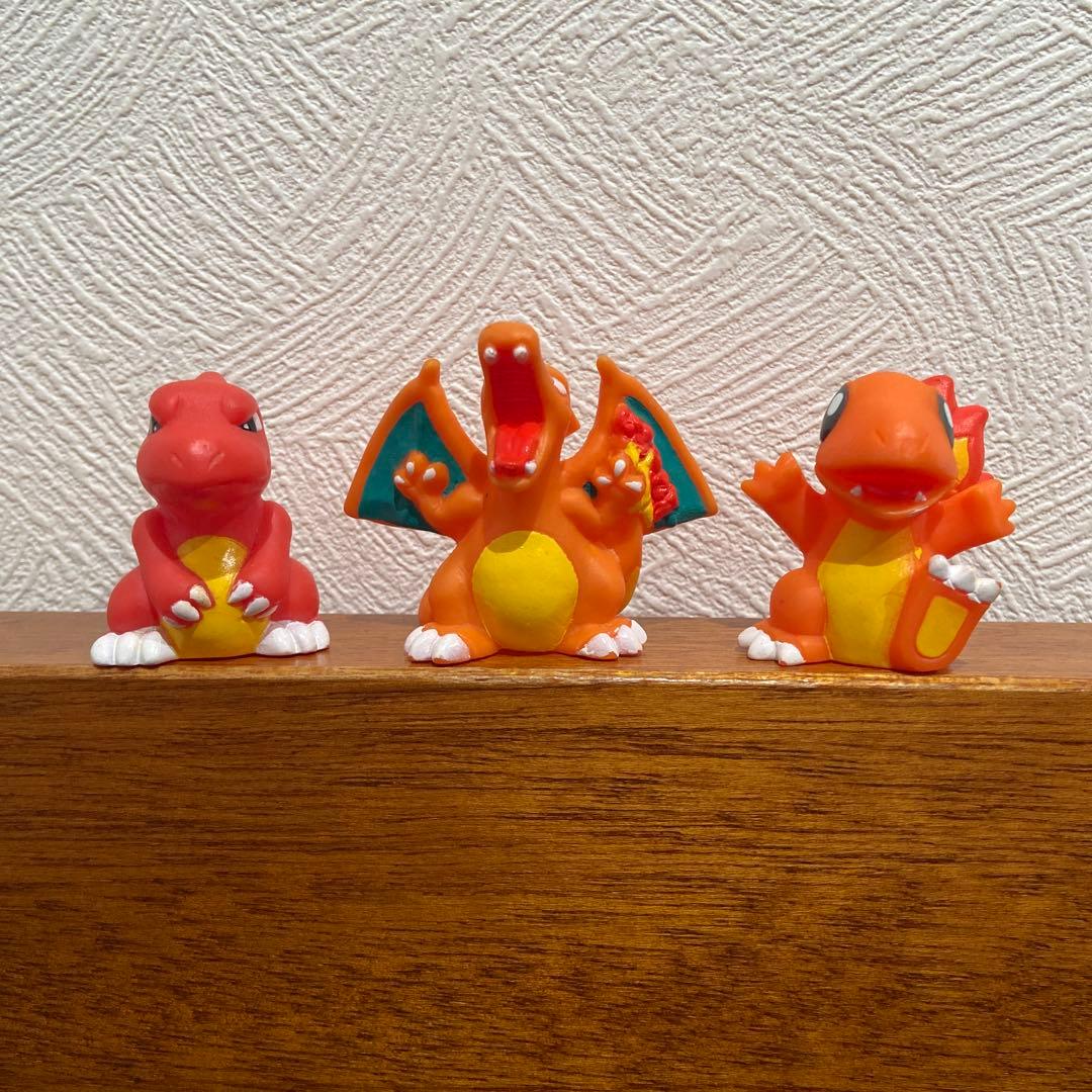 ポケモンキッズ 指人形 ヒトカゲ リザード リザードン まとめ売り