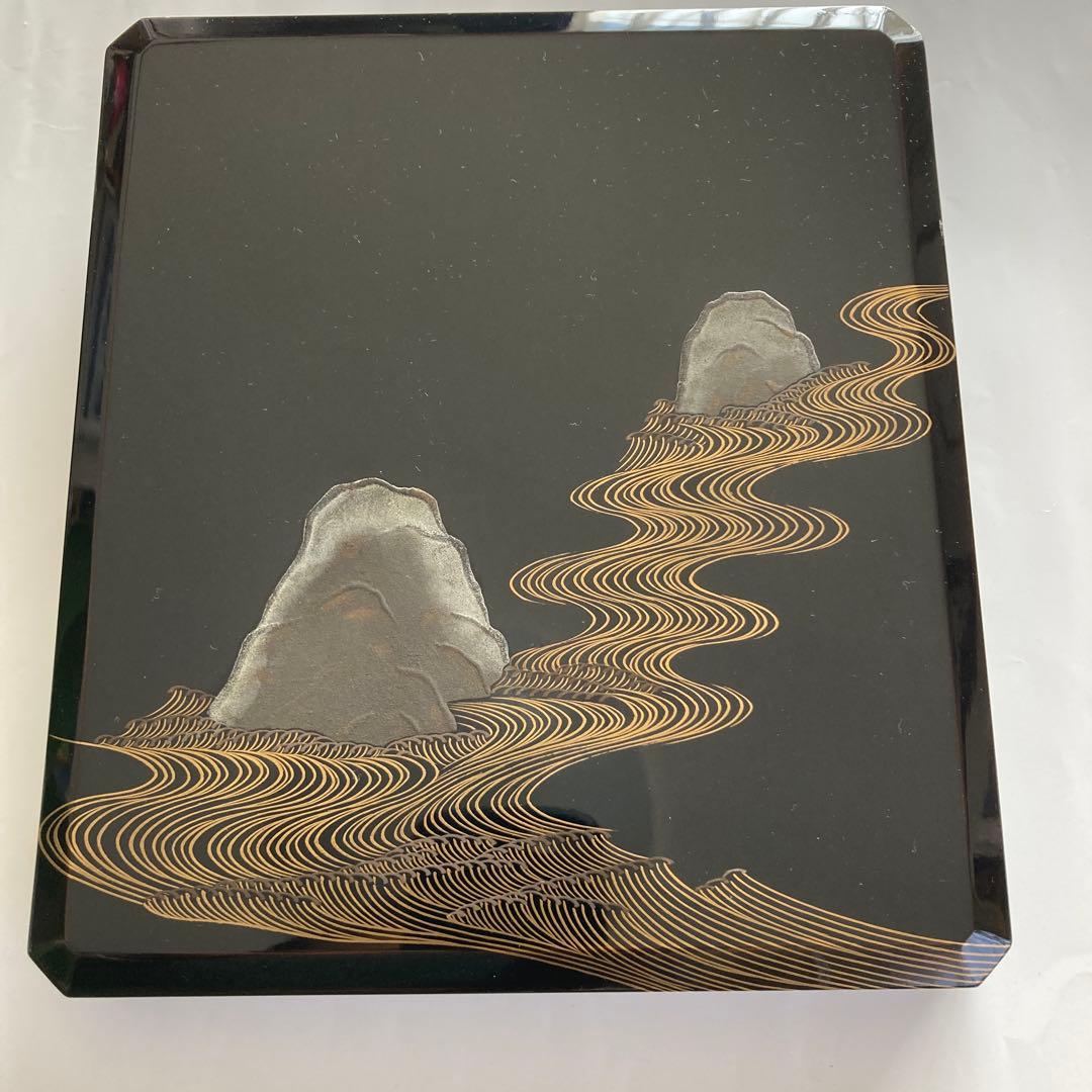 君が代蒔絵硯箱平安象彦