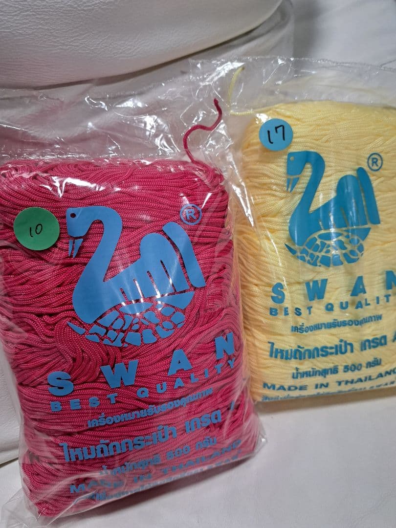 タイ　マクラメ　糸　SWAN