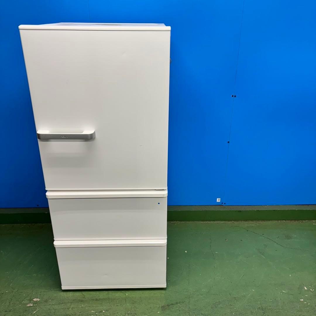 527AQUA 1〜4人暮らし用 大型冷蔵庫 200L強 自動製氷 右開き 小型