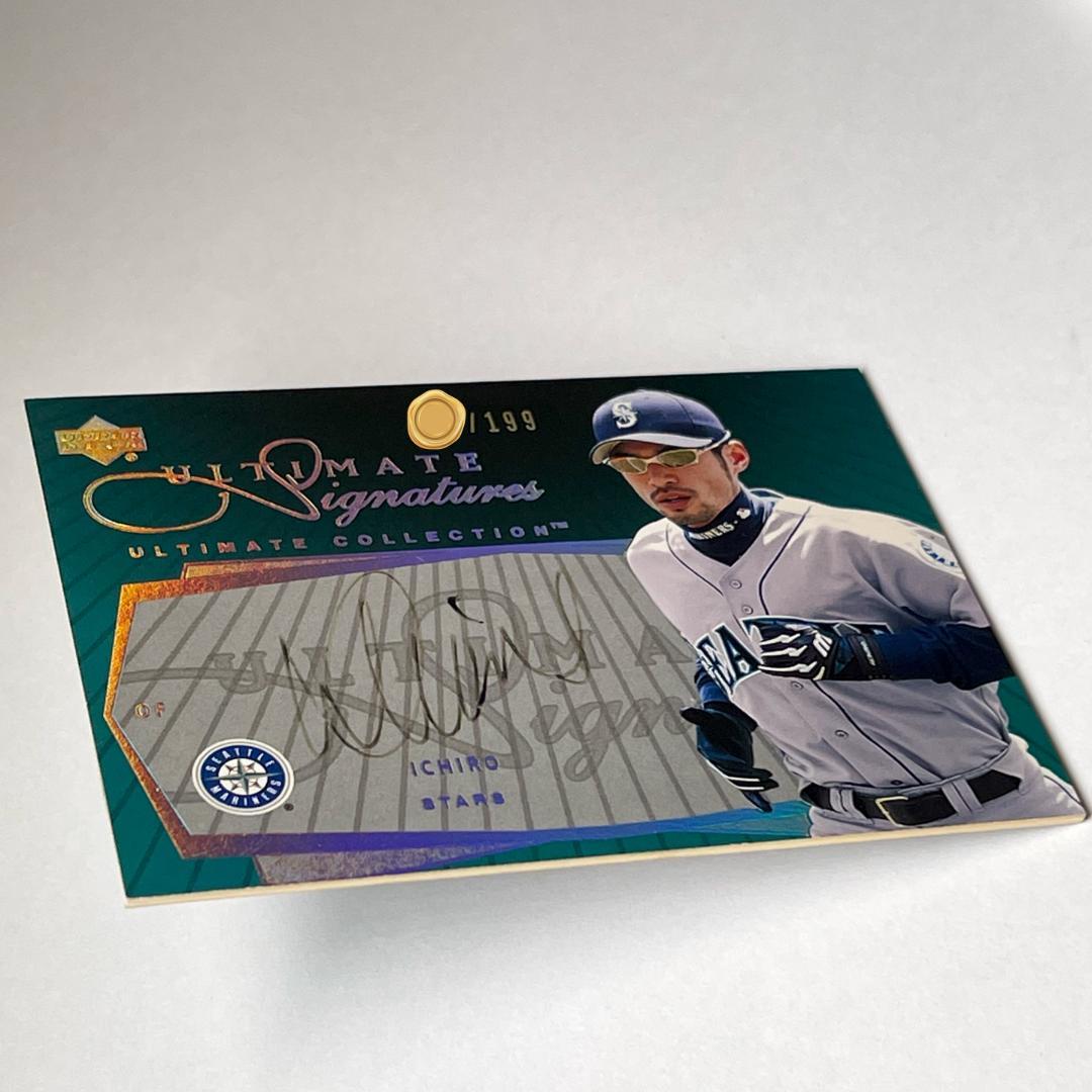 2003 /199 イチロー サインカード ICHIRO SUZUKI AUTOの通販はau PAY