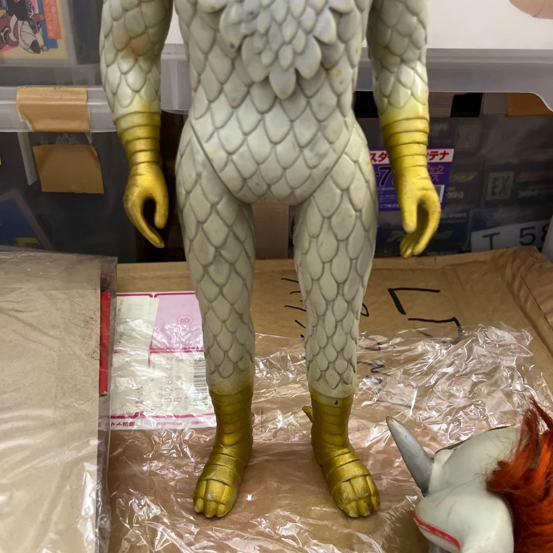 変身忍者嵐　面取れ　ジャイアントサイズ　当時物