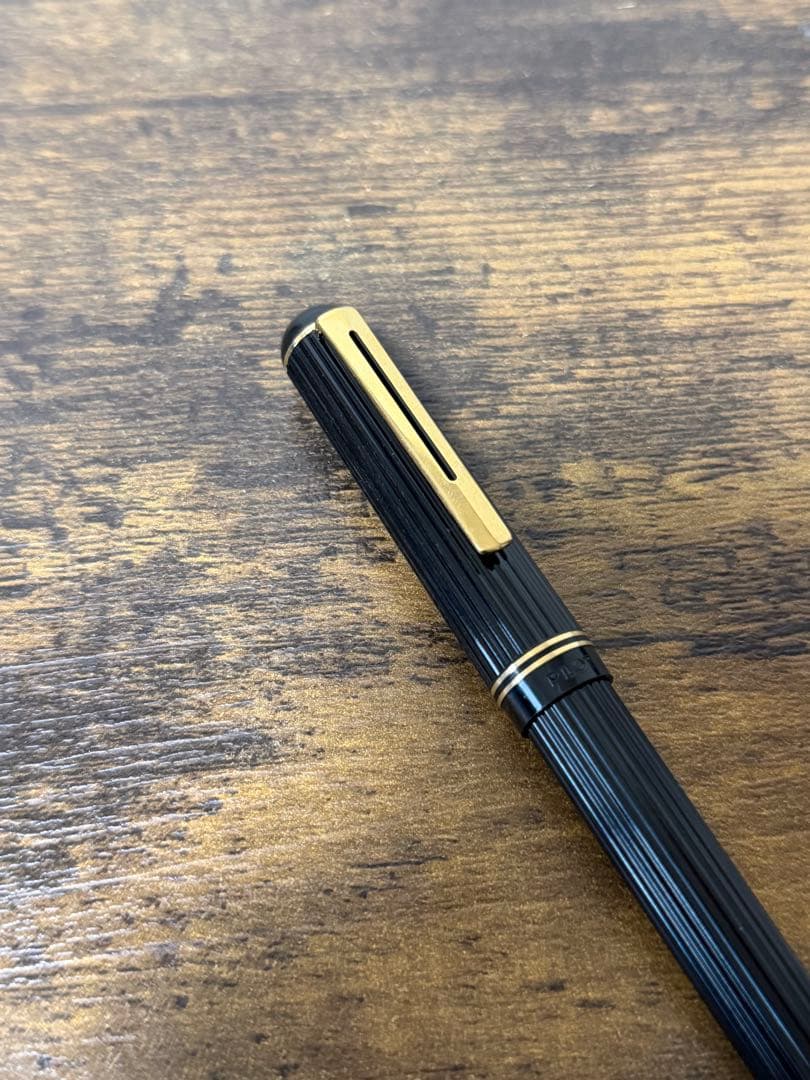 試筆のみ　1979年製　初代　ジャスタス　14金　ゴールド　万年筆　細字