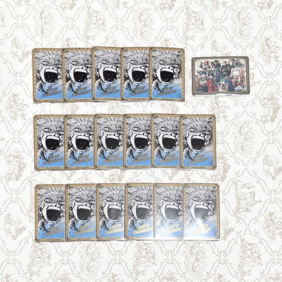 ヒロアカ 轟焦凍 クリカ ステッカー 18点セット