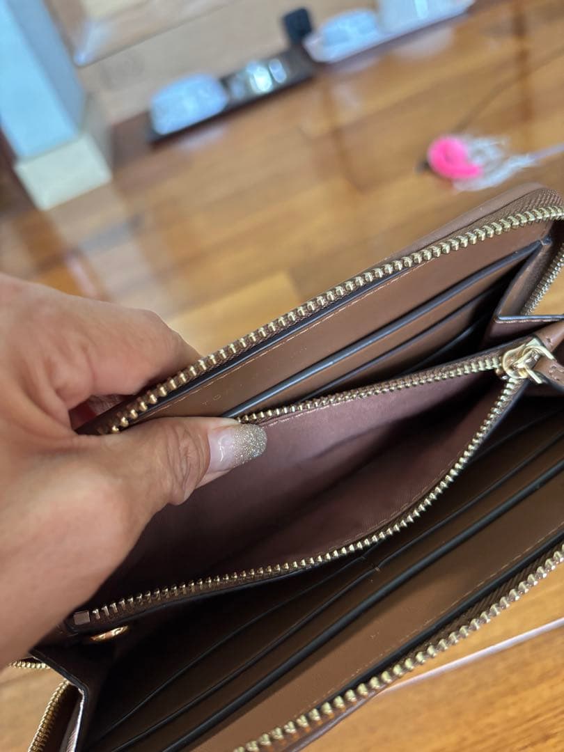 【超美品】 Tory Burch ブラウンショルダーバッグのみ　まめまめさん限定