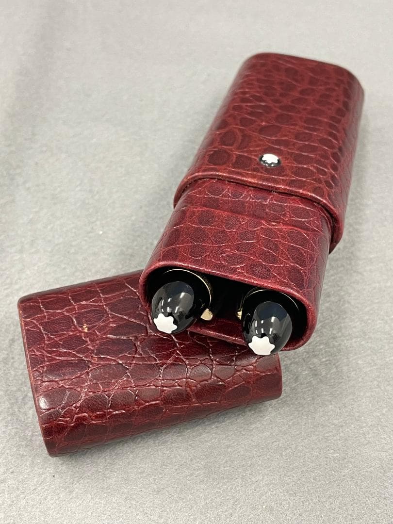 Montblanc 149 なで肩18C, 18K 極太:BB ケース セット - メルカリ