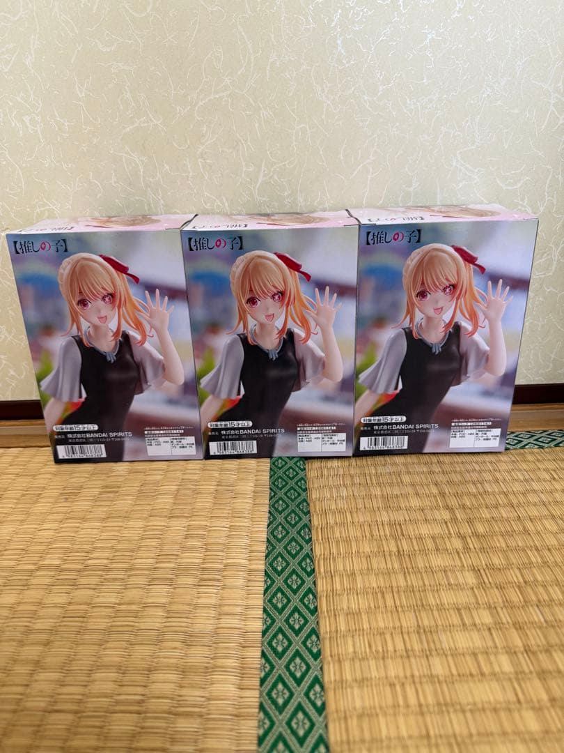 推しの子　MEMちょ・有馬かな・ルビー私服デートフィギュア　各３個×５種＝１５個