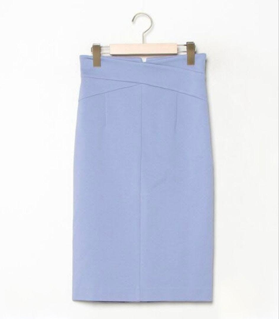 【新品】ピンキーアンドダイアン クロスウエストタイトスカート 美シルエット