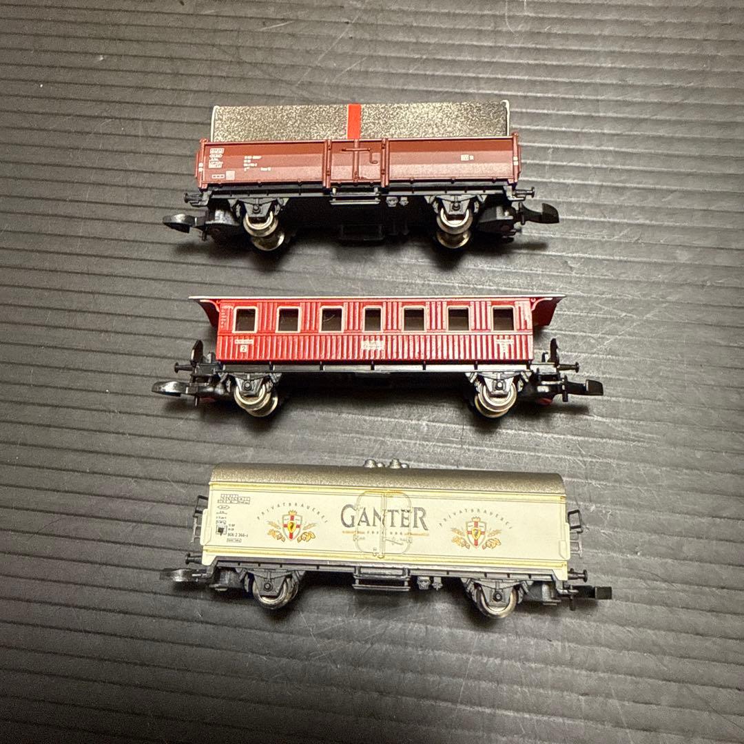 ジャンク］鉄道模型 Zゲージ メルクリン 蒸気機関車/貨車 いろいろまとめ