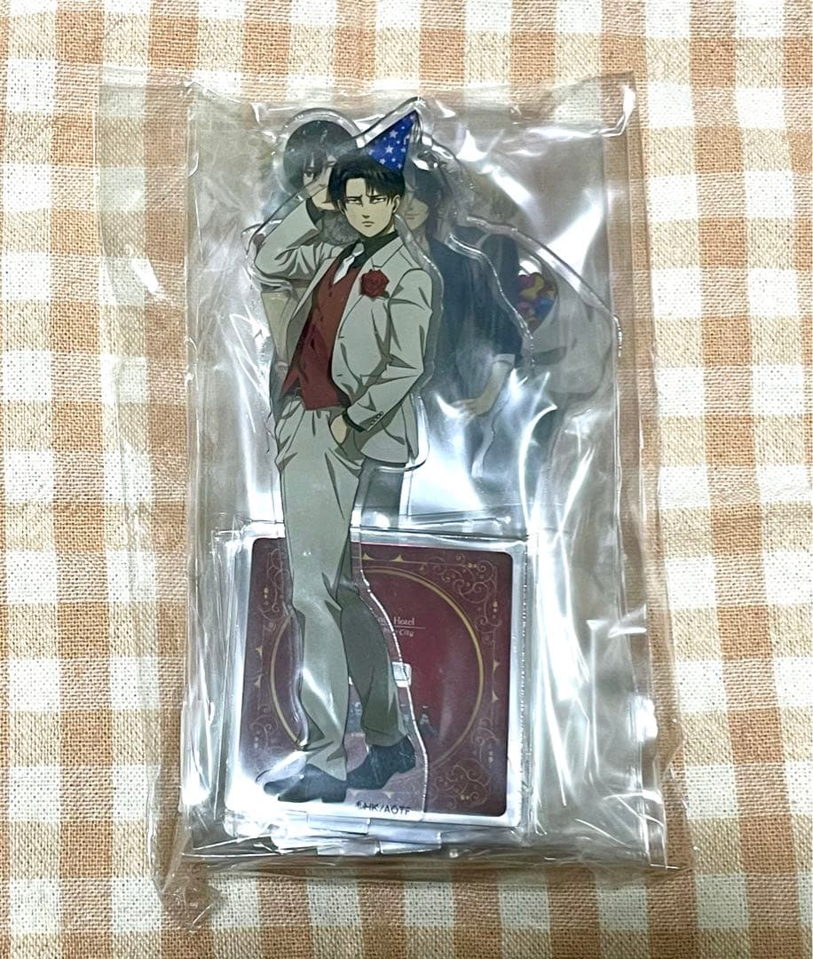 プリンスホテル アクリルスタンド セット 進撃の巨人 エレン リヴァイ