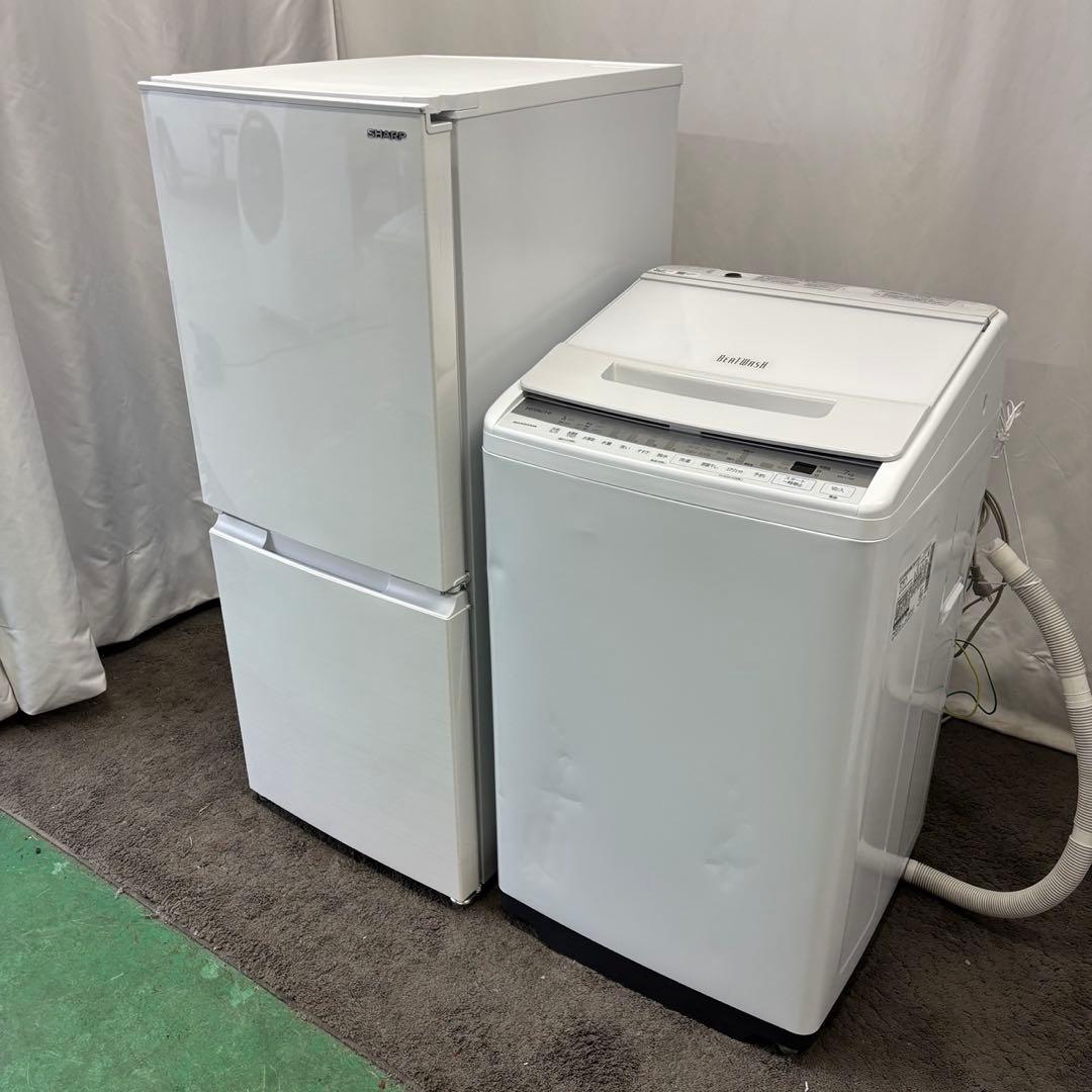 591⭕️冷蔵庫 洗濯機 ビートウォッシュ 一人暮らし 安い 設置無料