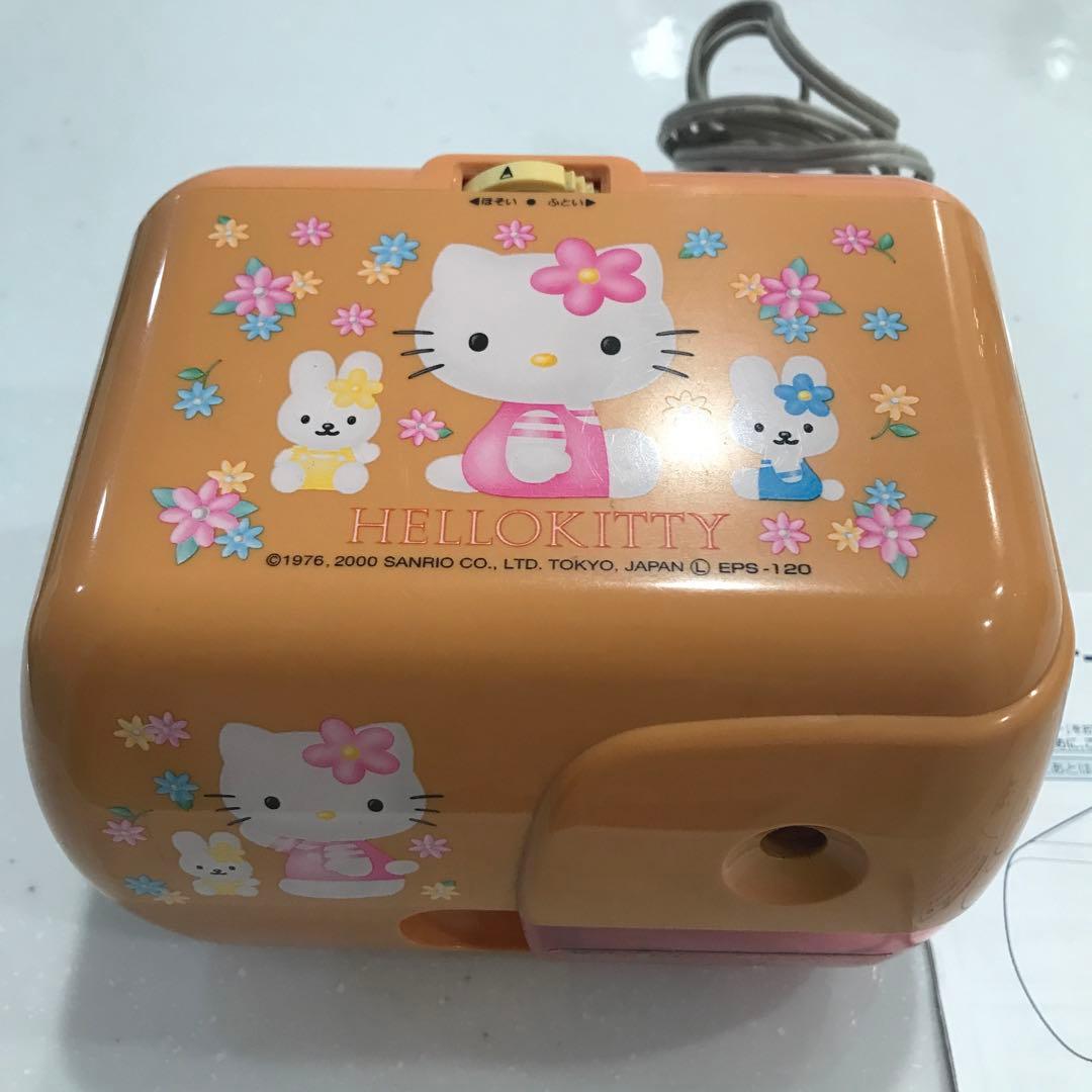平成レトロ サンリオレトロ ♡ ハローキティの電動鉛筆けずり - メルカリ