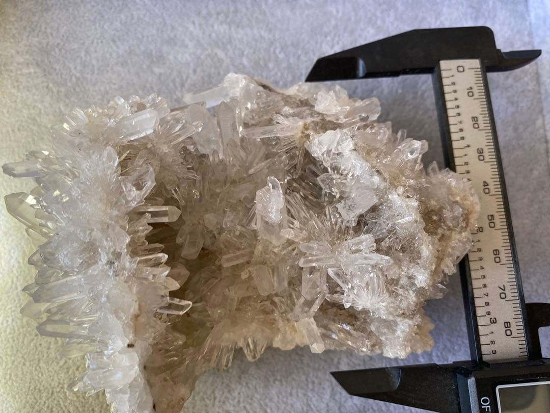 T1013-3広西産 結晶花水晶クラスター 天然石 原石 菊花水晶 中国貴州省産