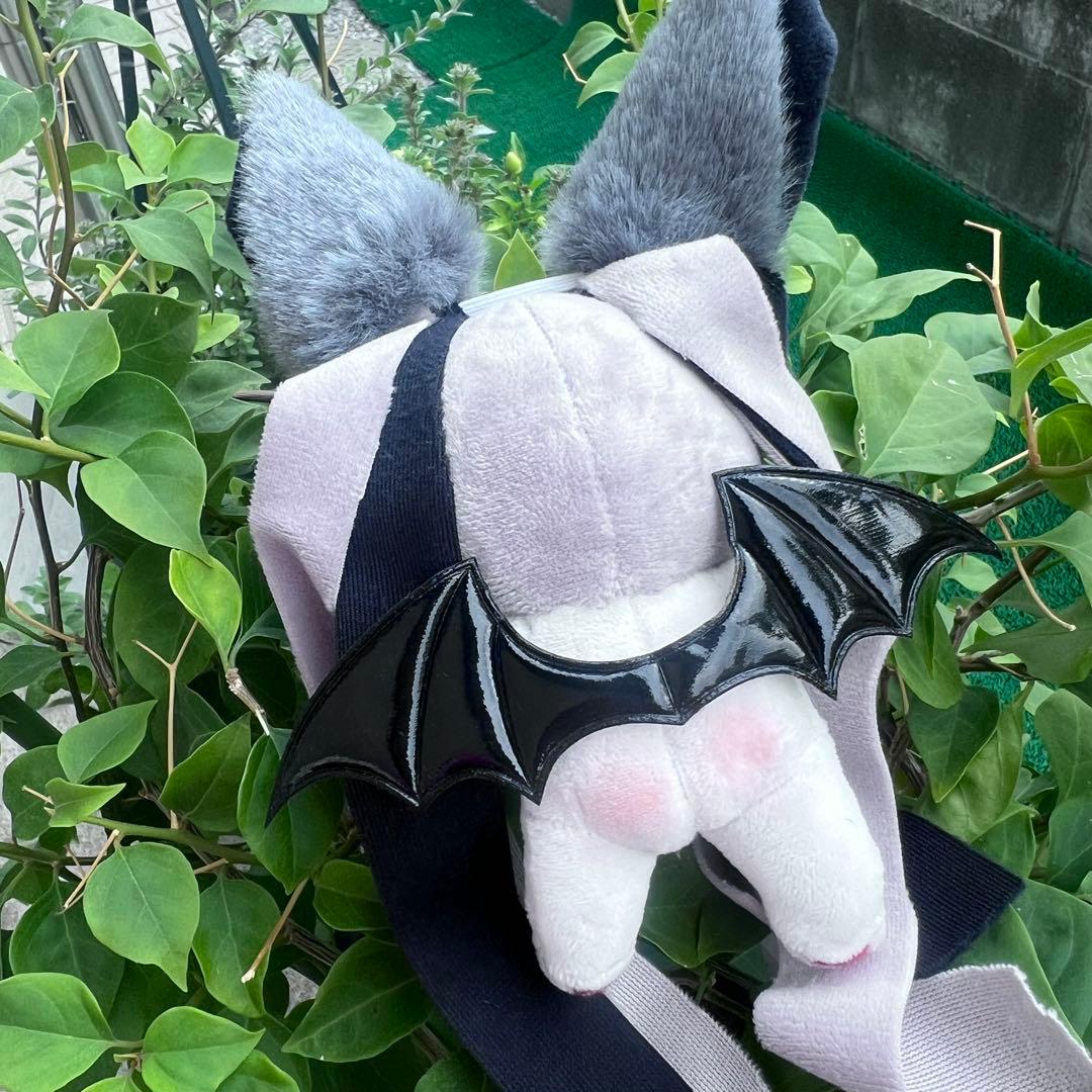 ミ*ー様 自作ぬい でびるちゃん 無属性ぬいぐるみ-新型コロナウイルス