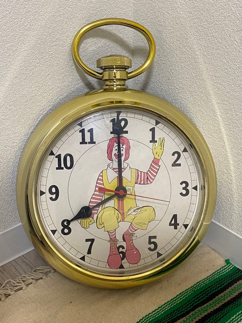 マクドナルド　時計　ドナルド　70's ビンテージ　アンティーク