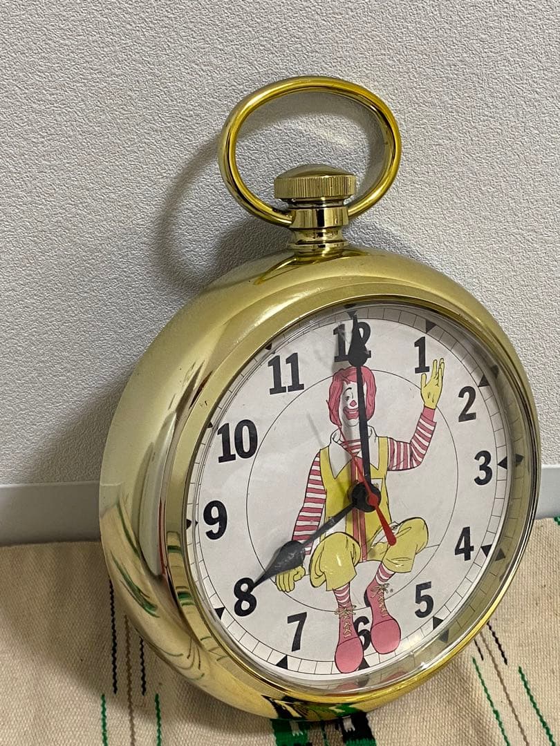 マクドナルド　時計　ドナルド　70's ビンテージ　アンティーク