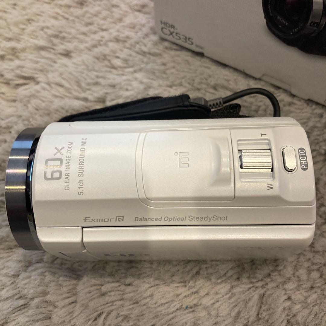 SONY HDR-CX535 ビデオカメラ（付属品付き）