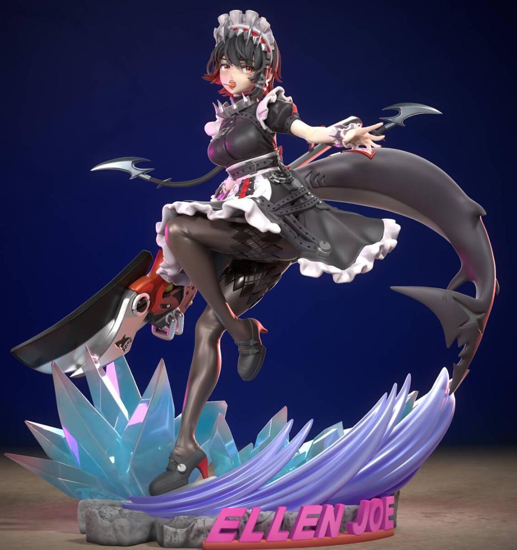 ガレージキット ゼンレスゾーンゼロ エレン・ジョー / 未塗装未組立