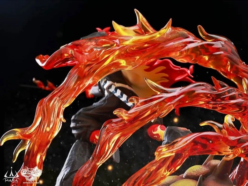 【ラスト1】鬼滅の刃 炎柱 煉獄杏寿郎 玖ノ型 煉獄 フィギュア ガレージキット