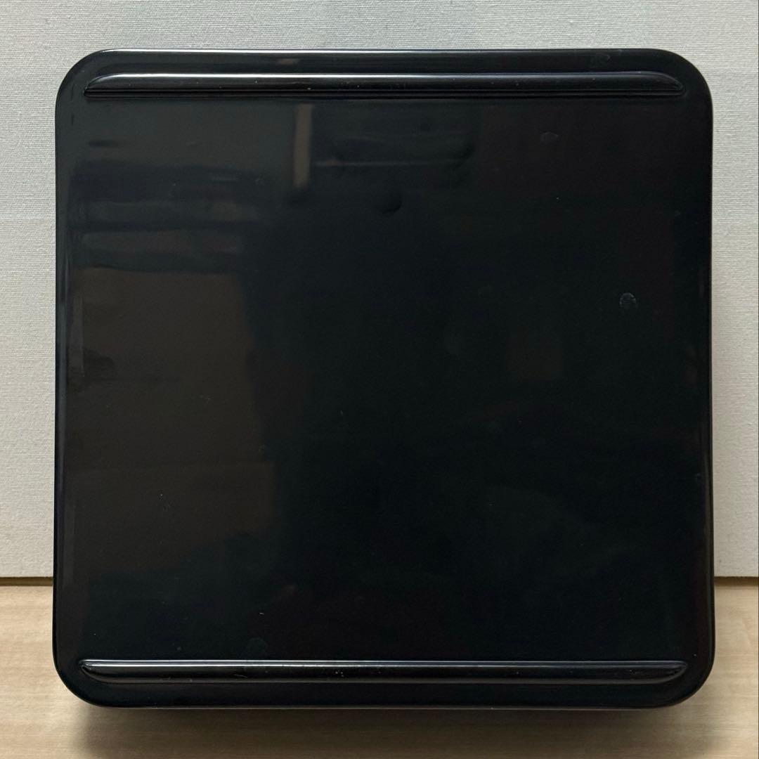 ごっちゃん　輪島塗 黒塗内朱 金銀沈金 羊歯紋様 二段重 重箱