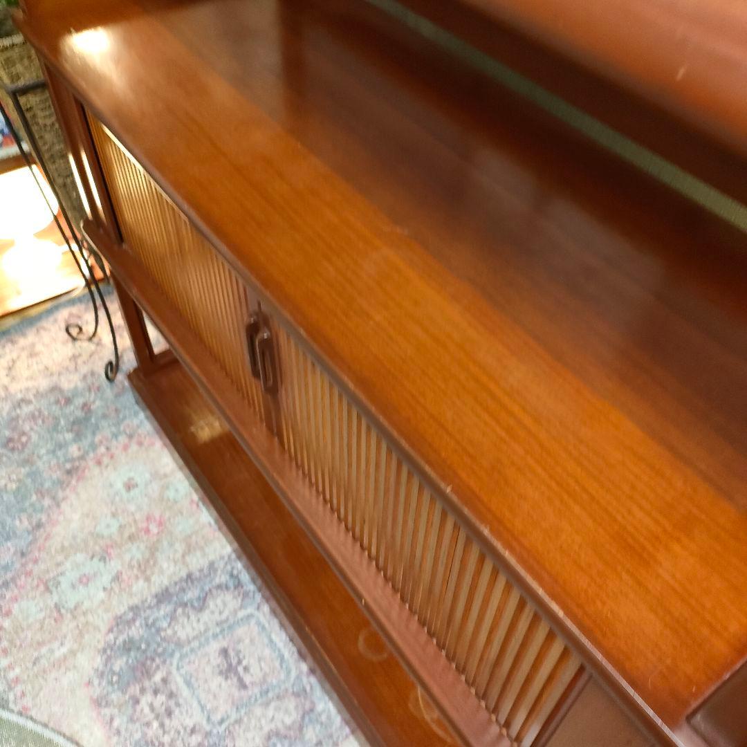 昭和ヴィンテージ 国産ミッドセンチュリー 蛇腹引き戸 北欧モダン