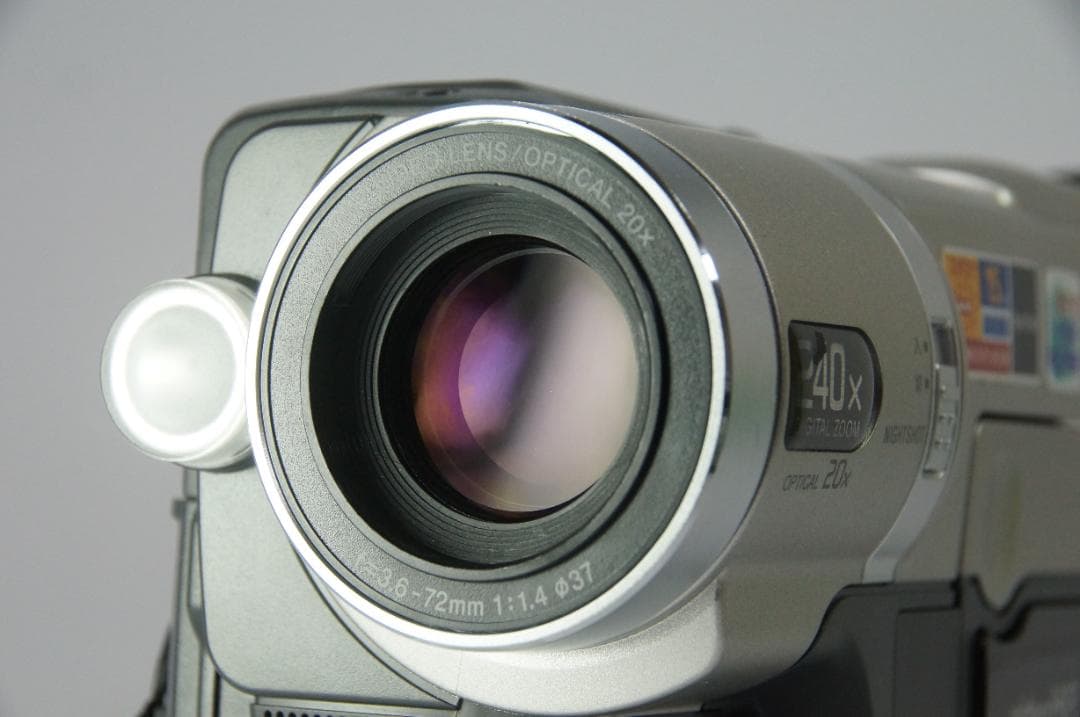 【美品】 SONY CCD-TRV96 Hi8 8mm ビデオカメラ ダビング